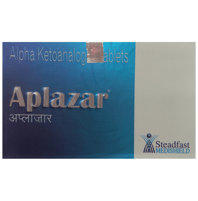 Aplazar Tablet – Alpha Ketoanalogue (200mg) by Steadfast Medishield Pvt Ltd — photo 1 of 4