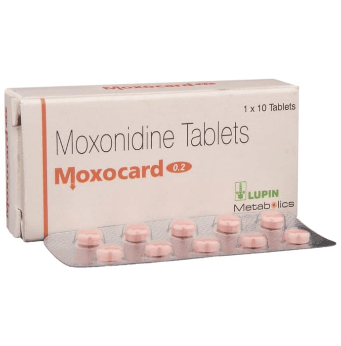 Moxocard 0.2 Tablet – Moxonidine (0.2mg) 0.2 mg by Lupin Ltd — photo 1 of 6