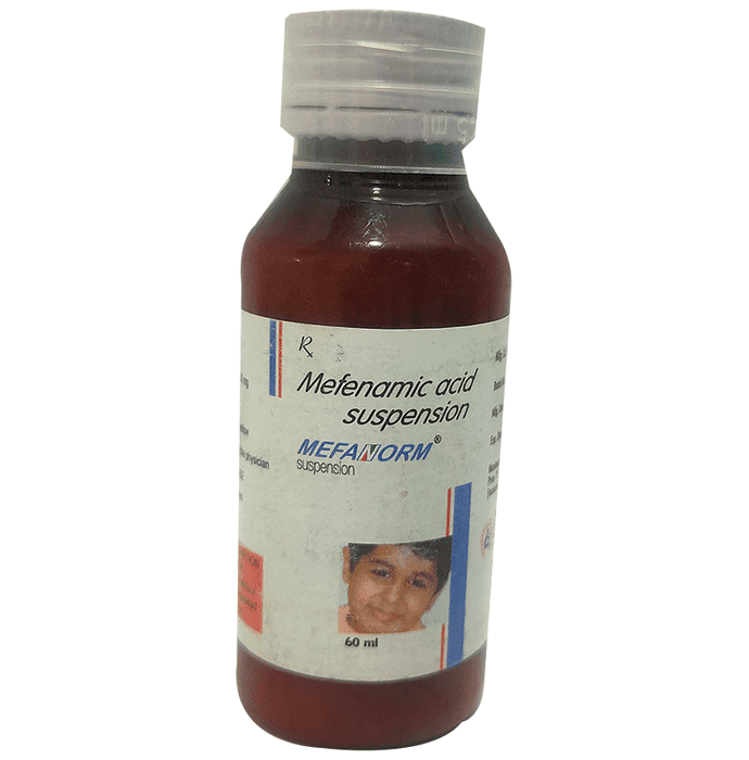 Mefanorm Suspension – Mefenamic Acid (100mg/5ml) by Serum Institute Of India Ltd — photo 1 of 3