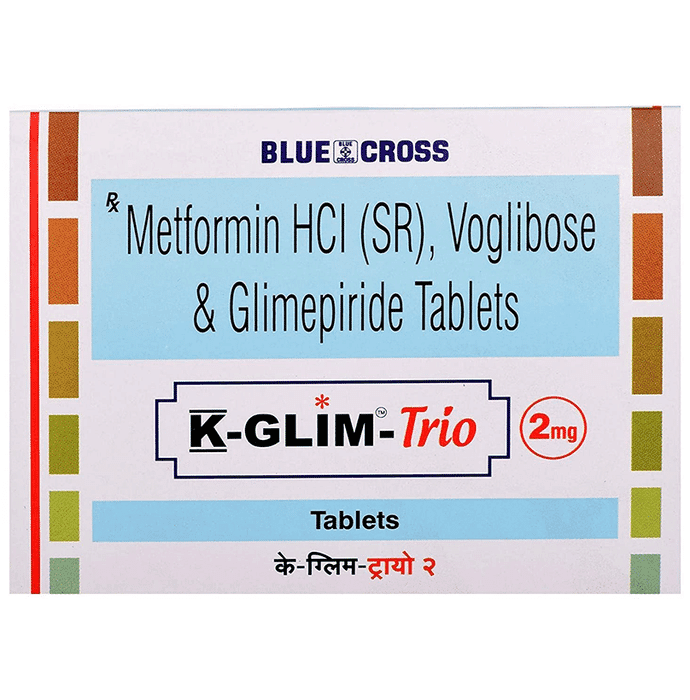 K-Glim-Trio 2mg Tablet SR