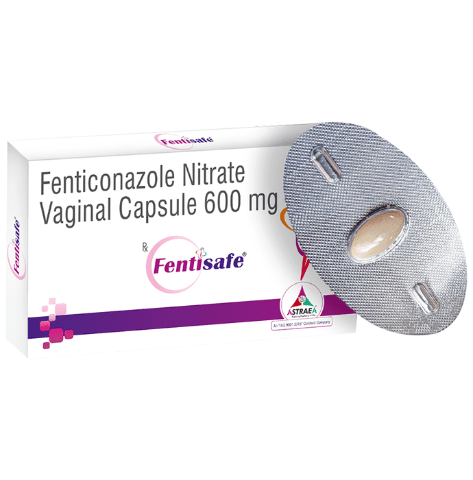 Fentisafe Softgel – Fenticonazole (600mg) by Astraea Life Sciences Pvt Ltd — photo 1 of 3
