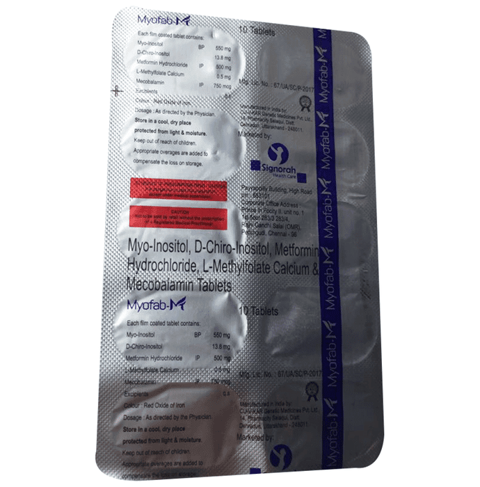 Myofab-M Tablet – 4e43ebd7-9608-48ad-92a2-2eaceaa0ed55 by Signorah Healthcare — photo 1 of 2