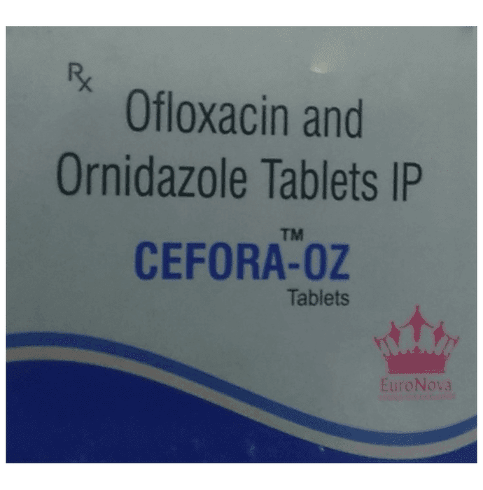 Cefora-OZ Tablet – Ofloxacin (200mg) by Euronova Pharmaceuticals — photo 1 of 3