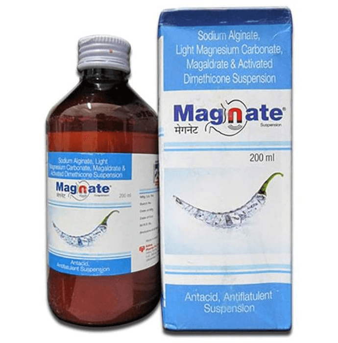 Magnate Suspension – Magaldrate (NA) by Eskag Pharma Pvt Ltd