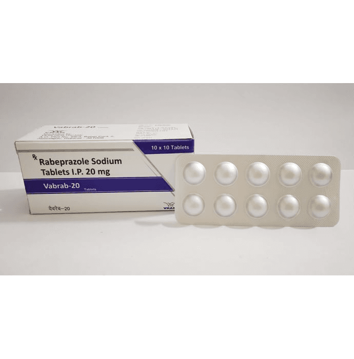 Vabrab 20 Tablet – Rabeprazole (20mg) 20 mg by Vkan healthcare