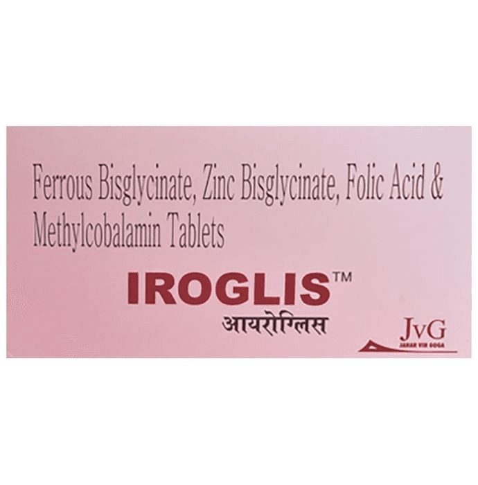 Iroglis Tablet – 8773c408-c811-44ba-8ded-9566110cb5db by JVG Pharmaceuticals — photo 1 of 6