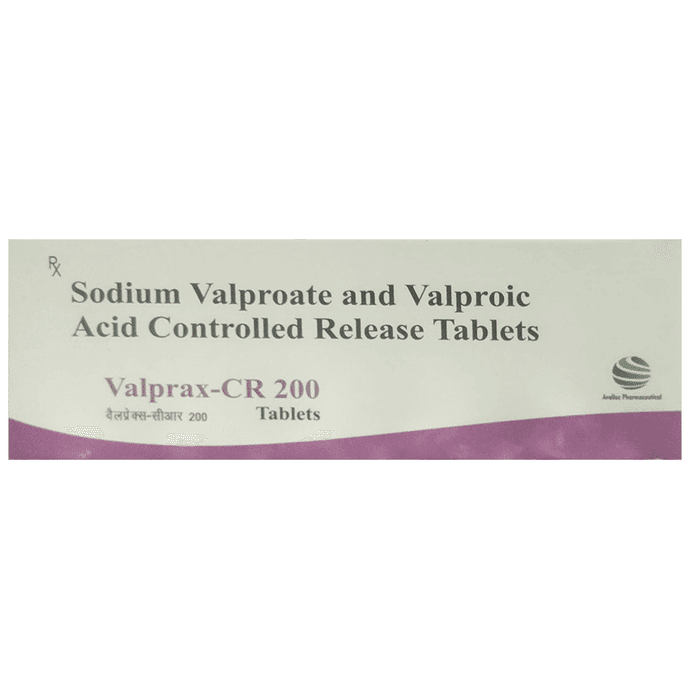 Valprax-CR 200 Tablet – Valprax-CR 200 Tablet by Avallac Pharmaceutical LLP — photo 1 of 2