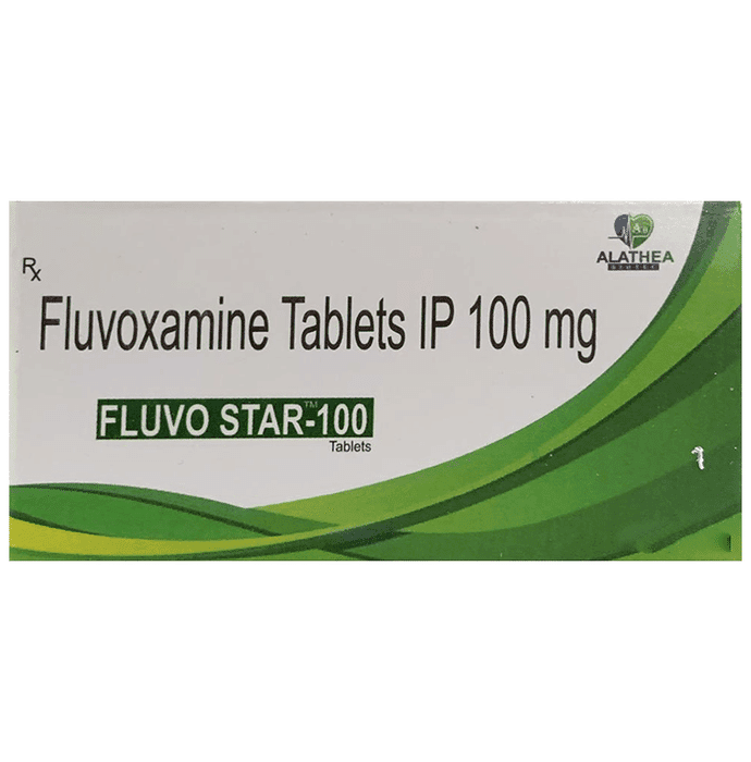 Fluvo Star 100 Tablet – Fluvoxamine (100mg) 100 mg by Alathea Biotec Pvt Ltd — photo 1 of 5