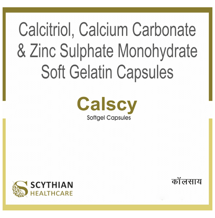 Calscy Softgel Capsule – eb89fbe2-a7ab-4a91-b749-a33ca7463828 by Scythian Healthcare — photo 1 of 3