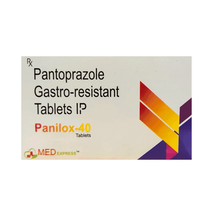 Panilox 40 Tablet – Pantoprazole (40mg) 40 mg by Med Express — photo 1 of 5