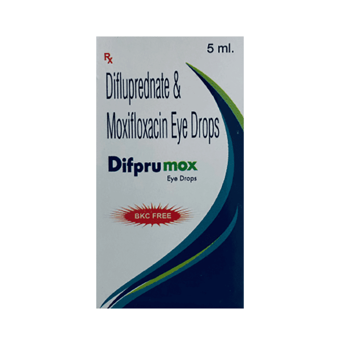 Difprumox Eye Drop BKC Free – Moxifloxacin (0.5% w/v) by Essential Pharmaceuticals — photo 1 of 4
