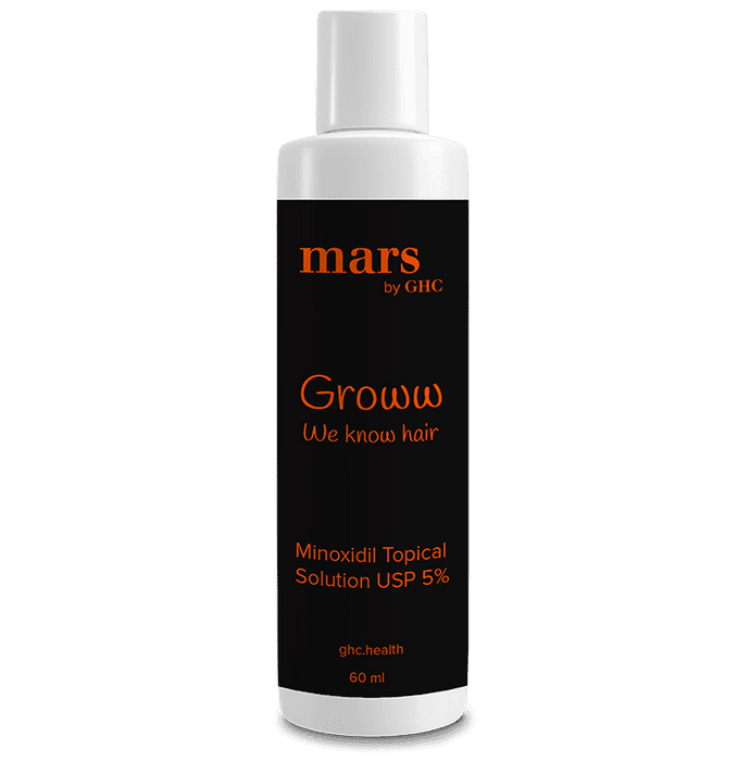 Mars Groww Topical Solution – Minoxidil (5% w/v) by Ricaria Support Services Private Limited — photo 1 of 3