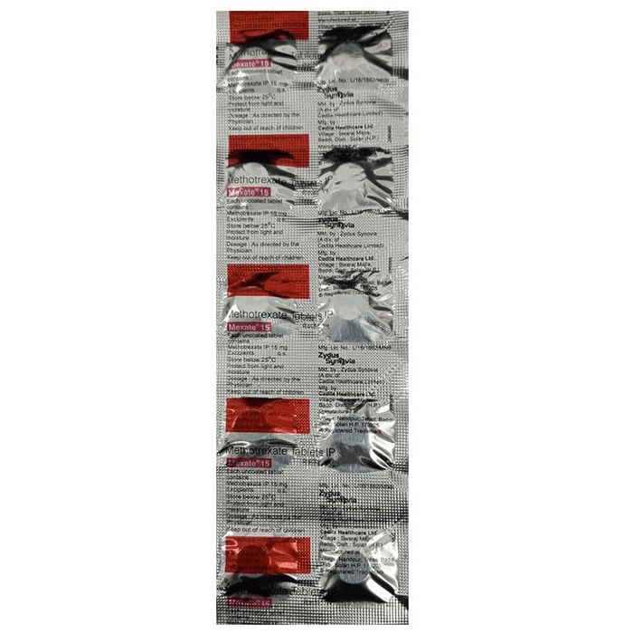 Mexate 15mg Tablet