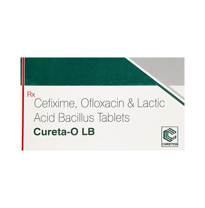 Cureta-O LB Tablet – Cefixime (200mg) by Cureton Biotech — photo 1 of 3