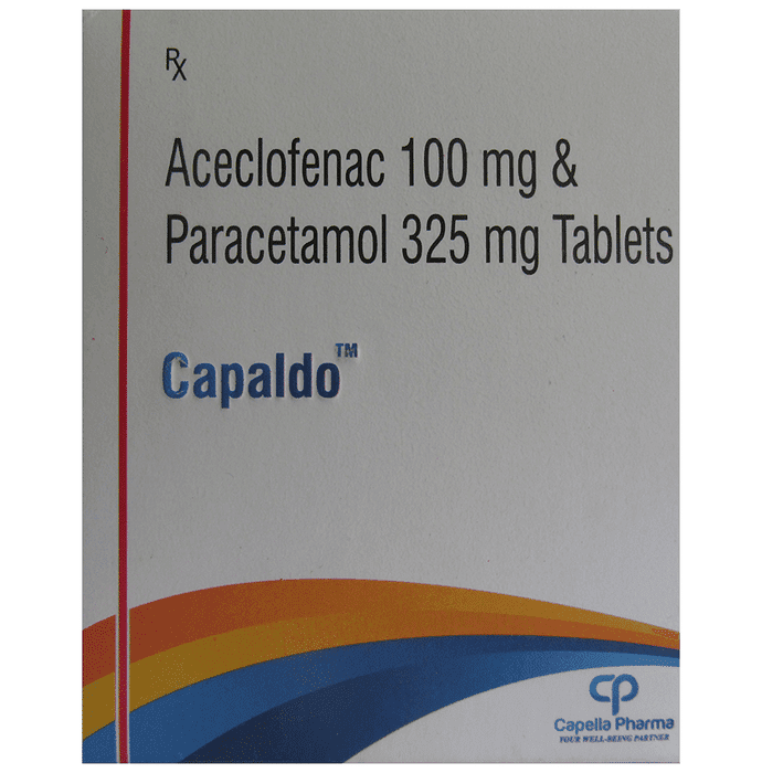 Capaldo Tablet – Aceclofenac (100mg) by Capella Pharmaceutical Private Limited — photo 1 of 4