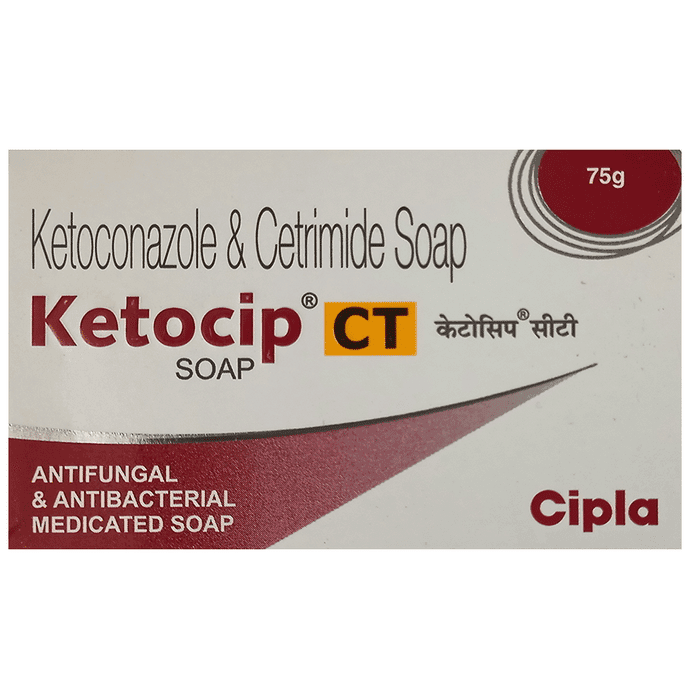 Ketocip CT Soap – Cetrimide (0.5% w/w) by Cipla Ltd — photo 1 of 2