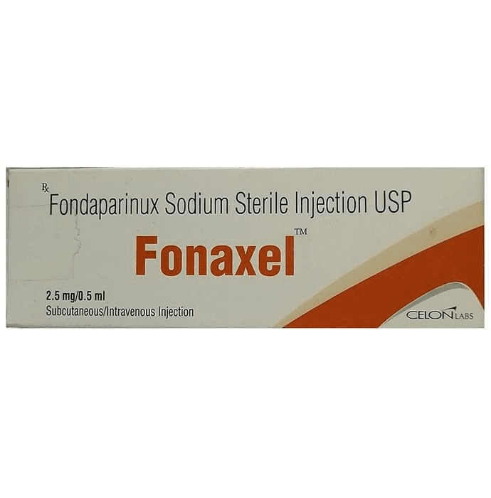 Fonaxel Injection – Fondaparinux (2.5mg/0.5ml) by Celon Laboratories Ltd