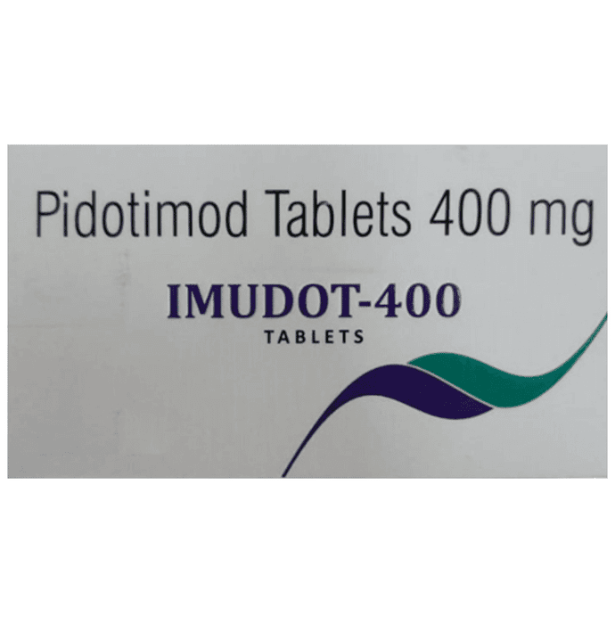 Imudot 400 Tablet – Pidotimod (400mg) 400 mg by Chemo Healthcare Pvt Ltd — photo 1 of 3