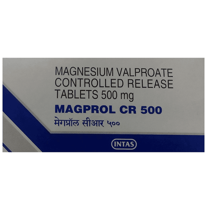 Magprol CR 500 Tablet – Magprol CR 500 Tablet by Intas Pharmaceuticals Ltd — photo 1 of 4