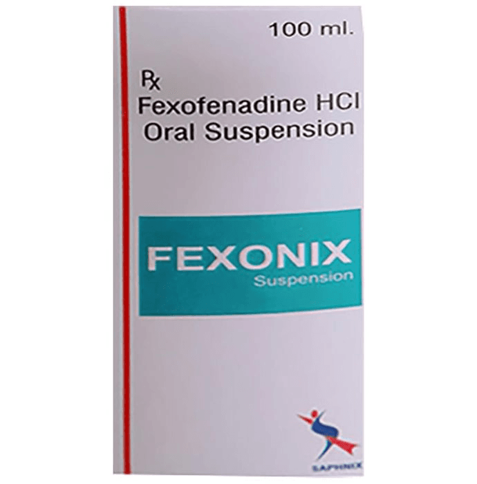 Fexonix Oral Suspension – 7312f332-d62d-47e2-a74f-8cdf24792f80 by Saphnix Life Sciences