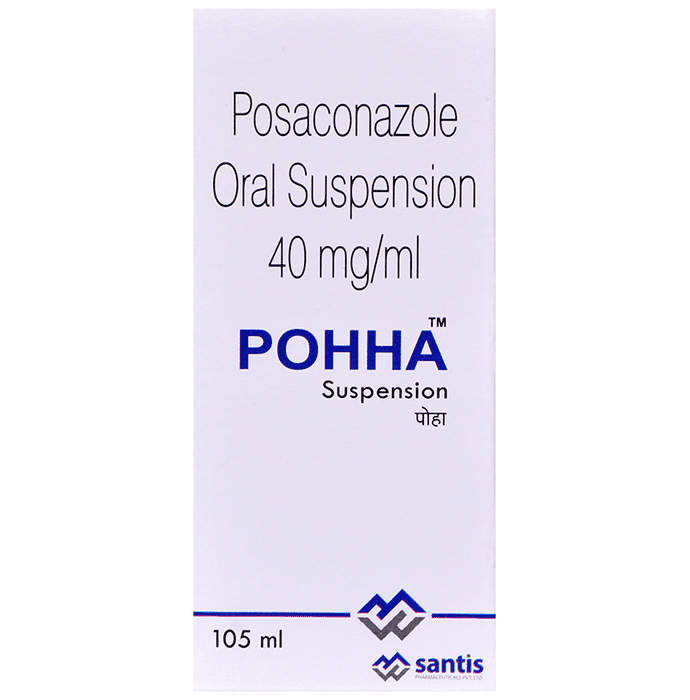 Pohha Oral Suspension – Posaconazole (40mg/ml) by Santis Pharmaceuticals Private Limited — photo 1 of 4