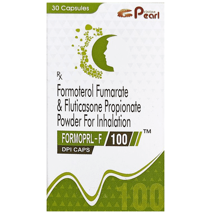 Formoprl-F 100 Dpi Caps – Formoterol (6mcg) 100 mg by Pristine Pearl Pharma Pvt Ltd — photo 1 of 4