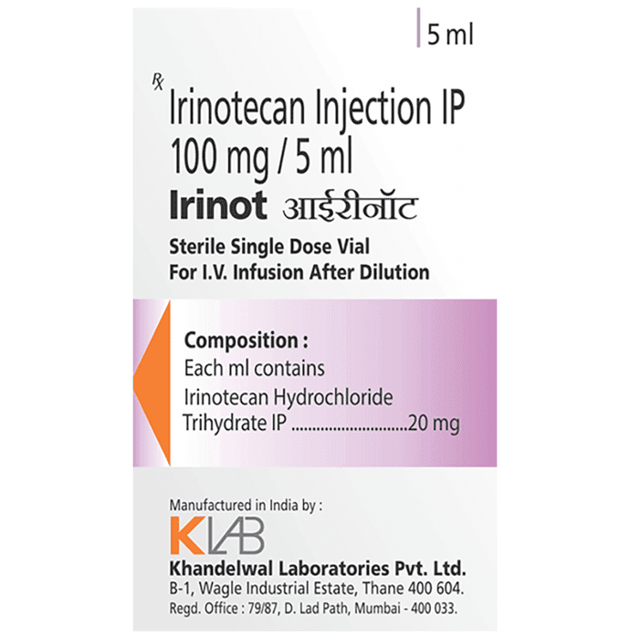 Irinot 100mg Injection