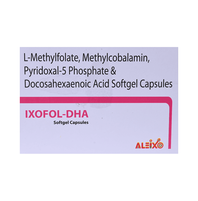Ixofol-DHA Softgel Capsule – fb720642-77b9-4ed8-80f6-d057b14f4c17 by Aleixo Pharma — photo 1 of 5