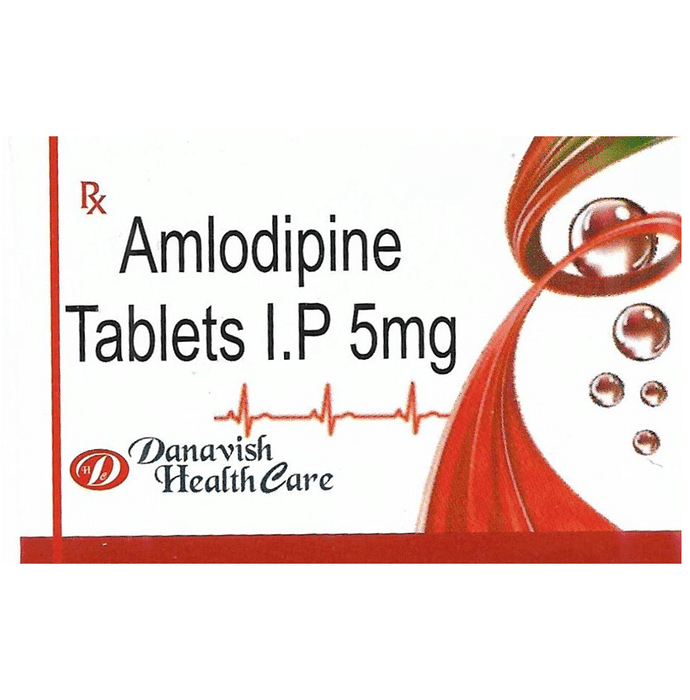 Danavish Amlodipine 5mg Tablet – 2a176cad-92ad-4b2a-a0cb-0ec1e6bcbbab by Danavish Healthcare — photo 1 of 3
