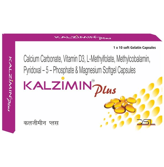 Kalzimin Plus Softgel Capsule – 3c0a8c89-f3fc-41ea-b7c6-6198b02db104 by DS Laboratories — photo 1 of 2