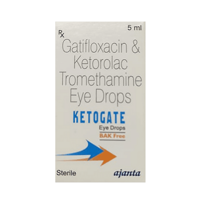 Ketogate Eye Drop BAK Free