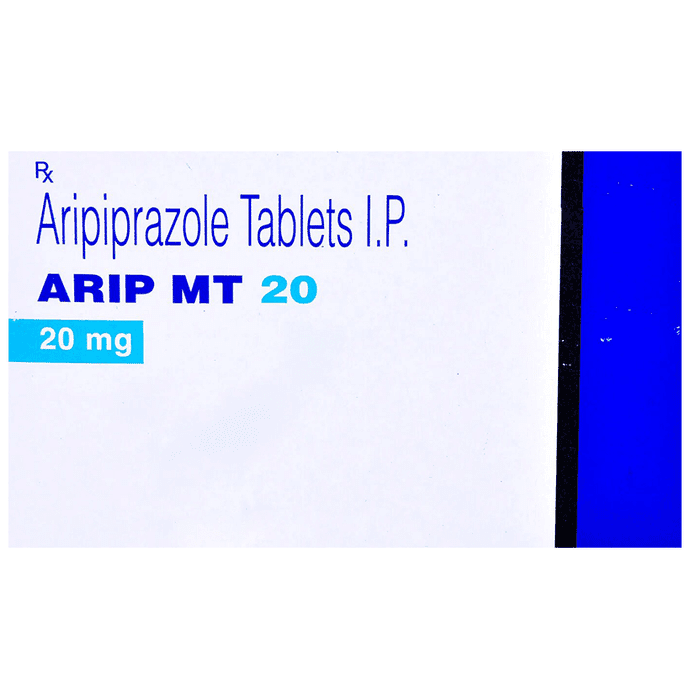 Arip MT 20 Tablet – Aripiprazole (20mg) 20 mg by Torrent Pharmaceuticals Ltd — photo 1 of 4