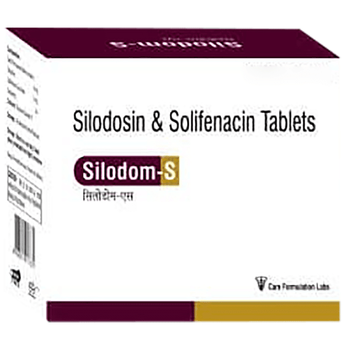 Silodom-S Tablet – Silodosin (8mg) by Care Formulation Labs Pvt Ltd — photo 1 of 2