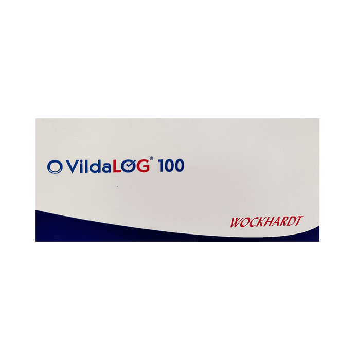 O Vildalog 100 Tablet SR – Vildagliptin (100mg) 100 mg by Wockhardt Ltd — photo 1 of 4