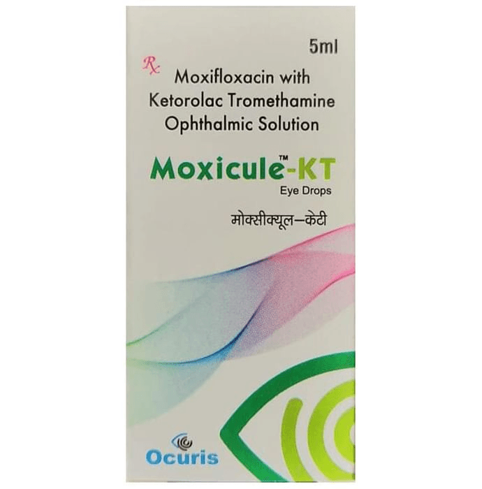 Moxicule-KT Eye Drop – Ketorolac (0.5% w/v) by Ocuris Pharmaceuticals Pvt Ltd