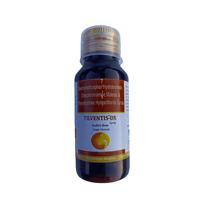 Tilventis-DX Syrup – Phenylephrine (5mg) by Tilvintion Pharma — photo 1 of 4