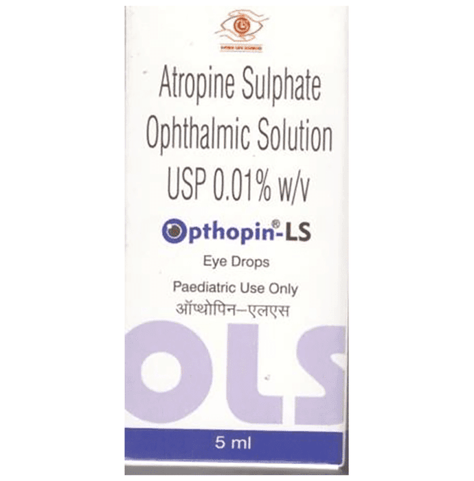 Opthopin-LS Eye Drop – Atropine (0.01% w/v) by Optho Life Sciences Pvt Ltd