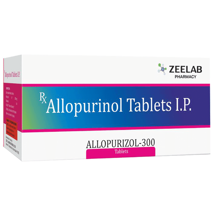 Allopurizol 300 Tablet – Allopurinol (300mg) 300 mg by Zeelab Pharmacy Pvt Ltd — photo 1 of 3