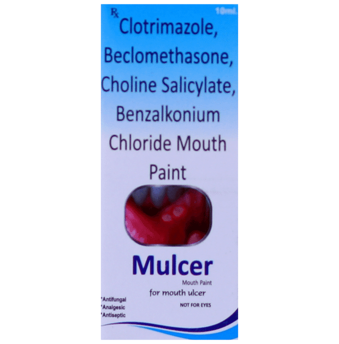 Mulcer Mouth Paint – Clotrimazole (1% w/v) by Rekin Pharma Pvt. Ltd. — photo 1 of 3