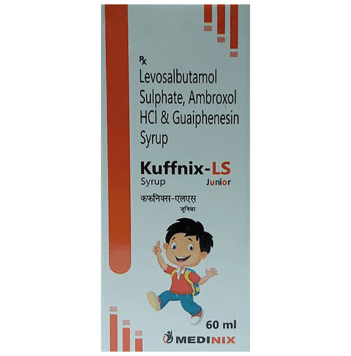 Kuffnix-LS Junior Syrup – 1a5f9f93-6f6c-44d4-863c-2b35014d609d by Medinix Pharmaceutical Pvt Ltd — photo 1 of 3