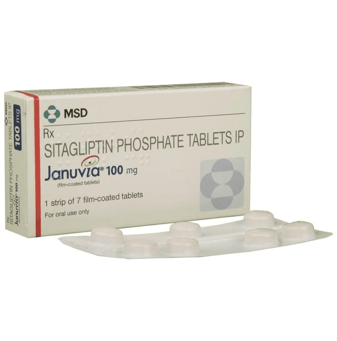 Januvia 100mg Tablet – Sitagliptin (100mg) 100 mg by MSD Pharmaceuticals Pvt Ltd — photo 1 of 4