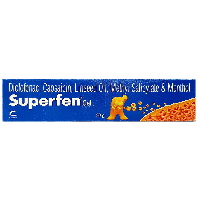 Superfen Gel – 82db9c60-241c-4f58-8534-4d07c342b644 by Celsius Healthcare Pvt Ltd — photo 1 of 2