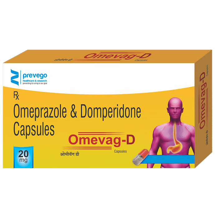 Omevag-D Capsule – Domperidone (10mg) by Prevego Healthcare & Research Private Limited — photo 1 of 2