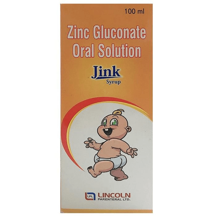 Jink Syrup – d0181544-9526-4cd8-8a72-0e96a861efc2 by Lincoln Pharmaceuticals Ltd — photo 1 of 6