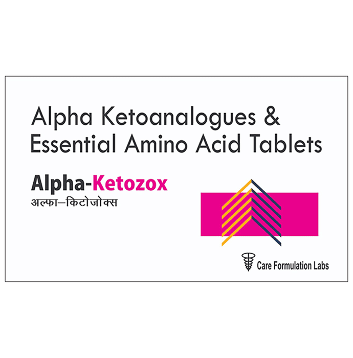 Alpha Ketozox Tablet – Alpha Ketoanalogue (NA) by Care Formulation Labs Pvt Ltd — photo 1 of 3