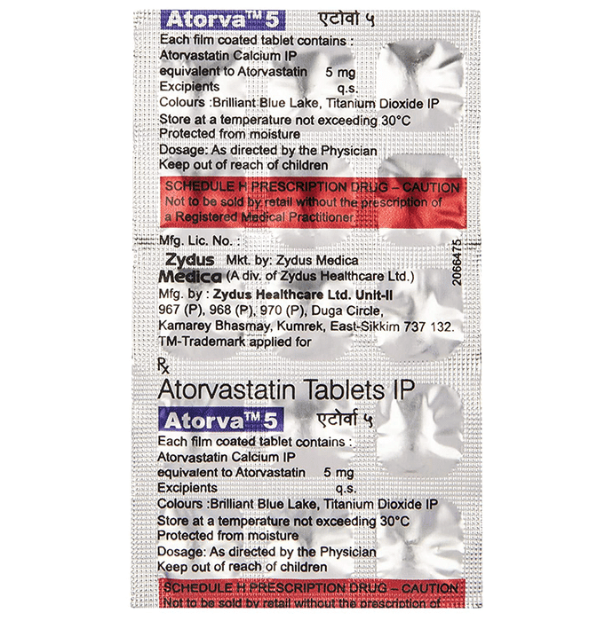 Atorva 5 Tablet