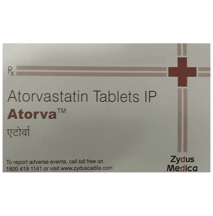 Atorva Tablet – Atorvastatin (10mg) by Zydus Cadila — photo 1 of 4