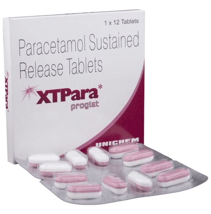 XTPara Proglet Tablet SR – Paracetamol (300mg) by Torrent Pharmaceuticals Ltd — photo 1 of 6