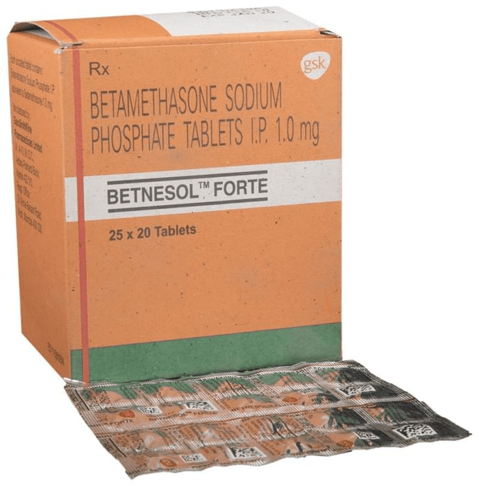 Betnesol Forte Tablet – fa8fabfc-22e8-424a-ab82-adb4e88a686a by Glaxo SmithKline Pharmaceuticals Ltd — photo 1 of 5