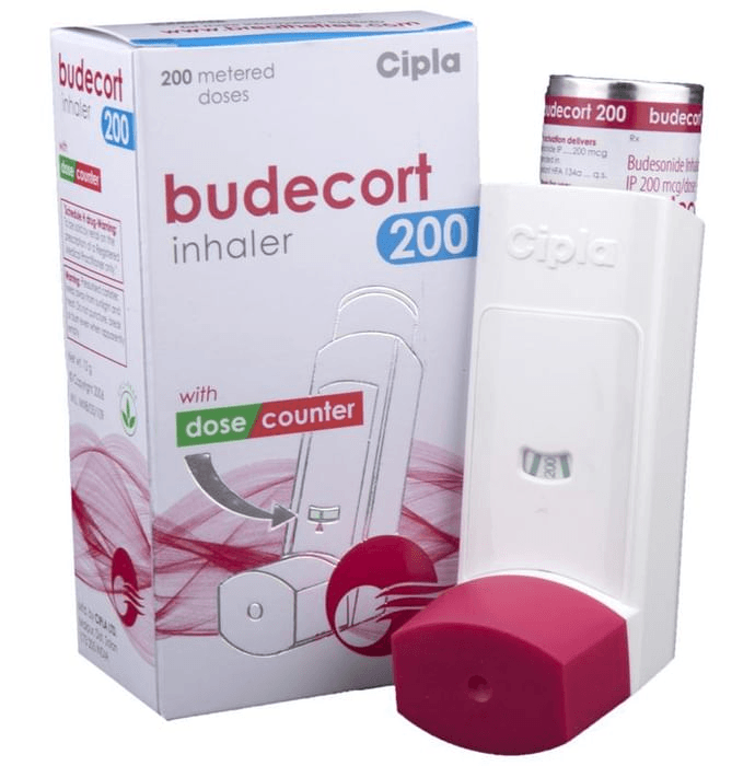 Budecort 200 Inhaler – Budesonide (200mcg) 200 mg by Cipla Ltd — photo 1 of 5